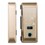 Fingerprint glass door lock RF-899F