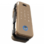 Fingerprint glass door lock RFD-669